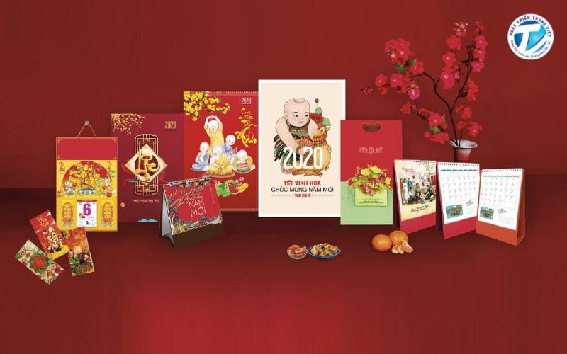 In lịch Tết theo yêu cầu